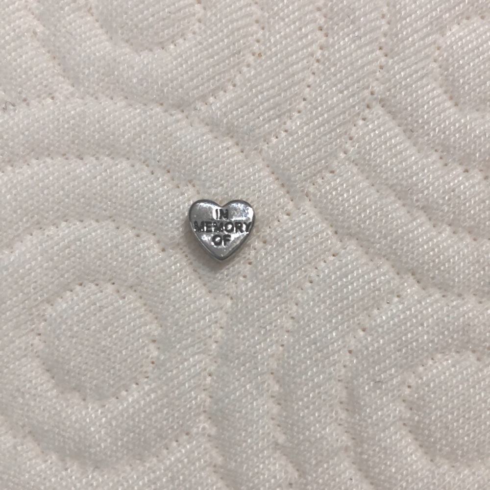 3/$15 Origami Owl NEW In Memory Of locket charm